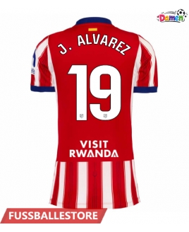 Günstige Atletico Madrid Julian Alvarez #19 Heimtrikot Damen 2026-27 Kurzarm